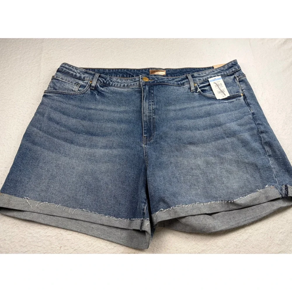 NWT Kut from the Kloth Jane High Rise Denim Shorts Size 24W Plus